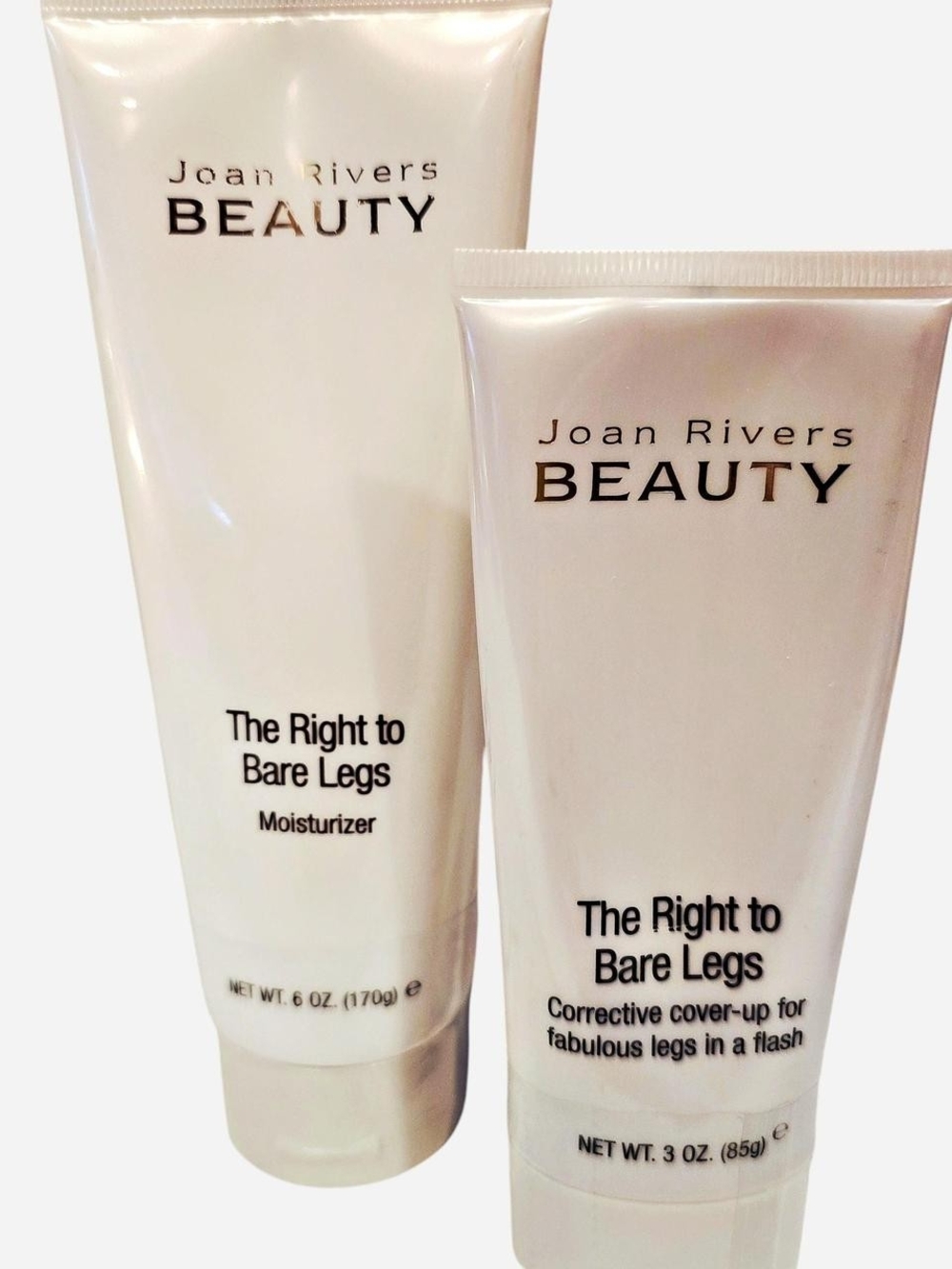 SET: Joan Rivers Beauty The Right to Bare Legs Moisturizer & Corrective Cover-up